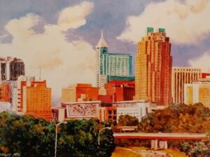 "Welcome to Raleigh" artist's proof